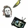 Michael Myers Pin Set - Halloween: The Curse Of Michael Myers -Halloween Store 01546621 a