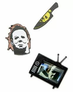 Michael Myers Pin Set - Halloween: The Curse Of Michael Myers