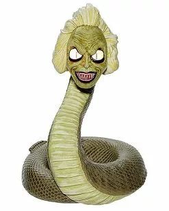 Light-Up LED Beetlejuice Snake Statue