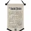 The Haunted Mansion Map Sign - Disney -Halloween Store 01547306 a