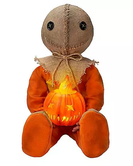 Light-Up Sitting Sam Doll - Trick 'r Treat 4 Light-Up Sitting Sam Doll - Trick 'r Treat - Image 2