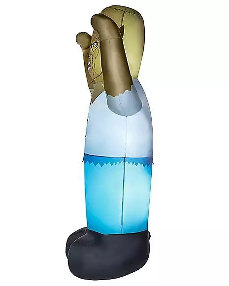 8 Ft Light-Up Wolfman Inflatable Decoration 7 8 Ft Light-Up Wolfman Inflatable Decoration - Image 5