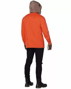 Sam Hooded Button-Up Shirt - Trick 'r Treat 8 Sam Hooded Button-Up Shirt - Trick 'r Treat -Halloween Store 01548122 c