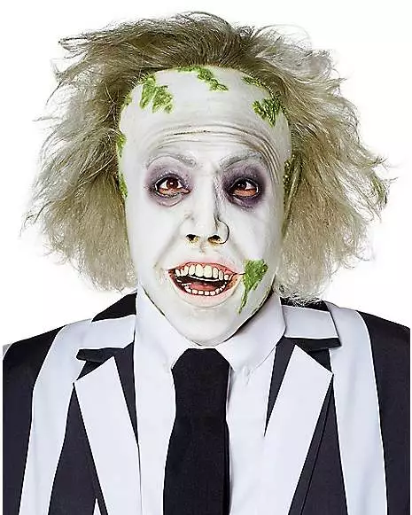 Beetlejuice Half Mask 3 Beetlejuice Half Mask
