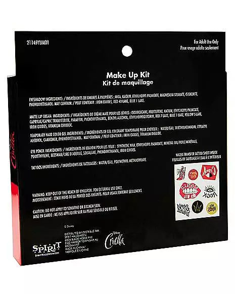 Cruella Makeup Kit - Disney Cruella 5 Cruella Makeup Kit - Disney Cruella - Image 3