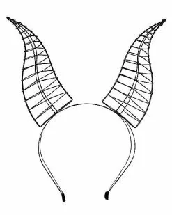 Maleficent Metal Horns - Disney Villains