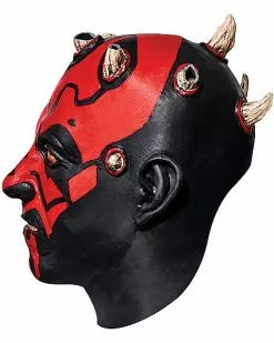 Darth Maul Full Mask - Star Wars -Halloween Store 01556901 b