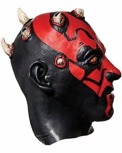 Darth Maul Full Mask - Star Wars -Halloween Store 01556901 c