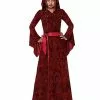 Kids Red Hooded Dress 1 Kids Red Hooded Dress -Halloween Store 01558410 a