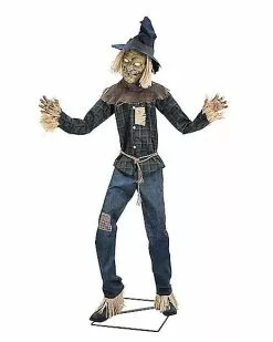 6.6 Ft Strawman Animatronic -Halloween Store 01564269 c