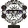 Spinning Bad Witch Good Witch Tabletop Sign 1 Spinning Bad Witch Good Witch Tabletop Sign -Halloween Store 01564756 a