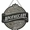 Apothecary Hanging Sign 2 Apothecary Hanging Sign -Halloween Store 01564780 a