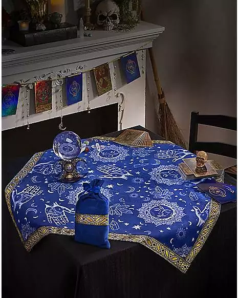 Tarot Altar Cloth With Bag 3 Tarot Altar Cloth With Bag