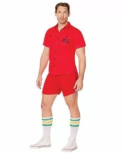 Adult Camp Crystal Lake Button Down Shirt - Friday The 13th 7 Adult Camp Crystal Lake Button Down Shirt - Friday The 13th -Halloween Store 01565647 c