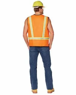 Construction Worker Costume Kit -Halloween Store 01567585 b