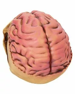 Skull With Brain Decoration -Halloween Store 01573070 c