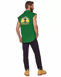 Johnny Hardwood's Landscape Cut Off Shirt -Halloween Store 01579606 b