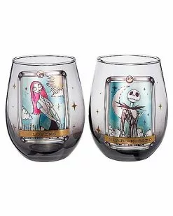 Star-Crossed Lovers Drinkware Set 2 Pack 20 Oz. - The Nightmare Before