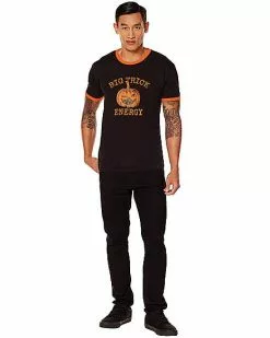 Adult Big Trick Energy T Shirt -Halloween Store 01583368 c