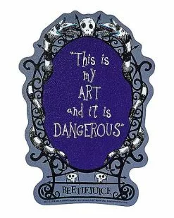 This Is My Art Magnet - Beetlejuice