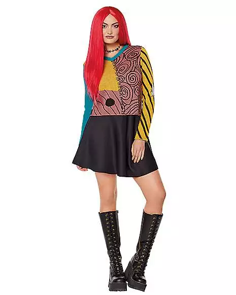 Adult Sally Costume Kit - The Nightmare Before Christmas 3 Adult Sally Costume Kit - The Nightmare Before Christmas
