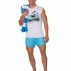 Adult Pool Boy Costume Kit