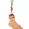 Hanging Severed Foot -Halloween Store 01588011 a
