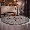 Round Ouija Board Tablecloth -Halloween Store 01588714 a