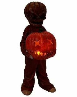 Light-Up Unmasked Sam Statue - Trick 'r Treat 12 Light-Up Unmasked Sam Statue - Trick 'r Treat -Halloween Store 01590710 c