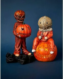 Light-Up Unmasked Sam Statue - Trick 'r Treat 17 Light-Up Unmasked Sam Statue - Trick 'r Treat -Halloween Store 01590710 h