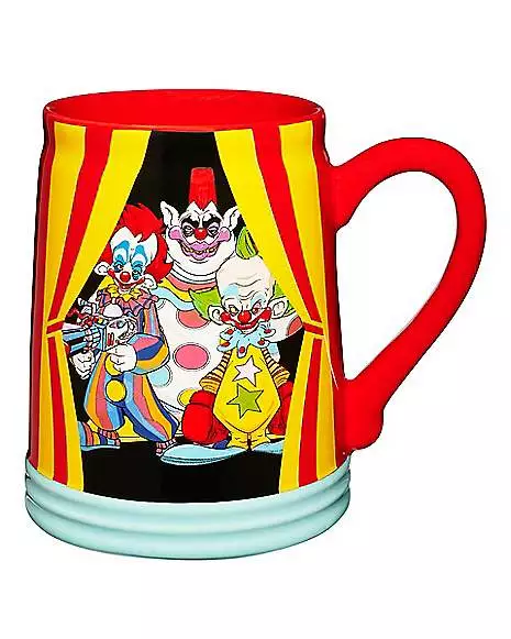 Molded Tent Coffee Mug - Killer Klowns From Outer Space 3 Molded Tent Coffee Mug - Killer Klowns From Outer Space