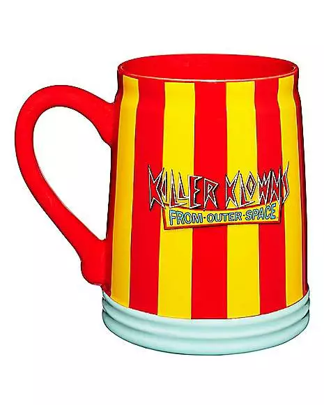 Molded Tent Coffee Mug - Killer Klowns From Outer Space 4 Molded Tent Coffee Mug - Killer Klowns From Outer Space - Image 2