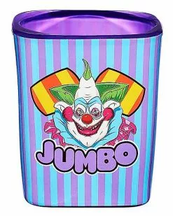 Killer Klowns From Outer Space Mini Glass Set 2 Oz. - 4 Pack -Halloween Store 01591130 d