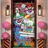 Killer Klowns From Outer Space Door Cover 1 Killer Klowns From Outer Space Door Cover -Halloween Store 01591189 a