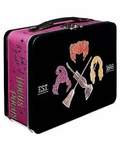 Hocus Pocus Tin Lunch Box -Halloween Store 01592757 c