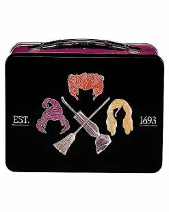 Hocus Pocus Tin Lunch Box -Halloween Store 01592757 d