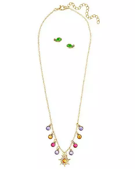 Kids Rapunzel Jewelry Set - Disney Princess 3 Kids Rapunzel Jewelry Set - Disney Princess