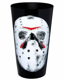 Jason Voorhees Pint Glasses 2 Pack - Friday The 13th -Halloween Store 01594183 e
