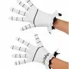 Ruffle Jack Skellington Gloves - The Nightmare Before Christmas -Halloween Store 01594423 a