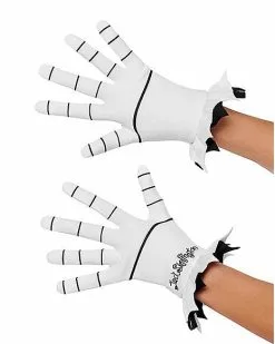 Ruffle Jack Skellington Gloves - The Nightmare Before Christmas