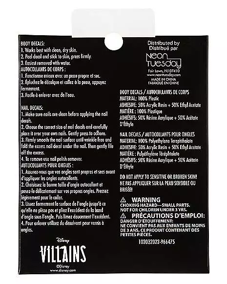 Ursula Decals - Disney Villains 5 Ursula Decals - Disney Villains - Image 3