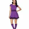 Adult Vivid Violet Crayon Dress Costume - Crayola 1 Adult Vivid Violet Crayon Dress Costume - Crayola -Halloween Store 01600527 a