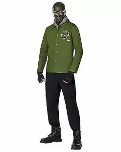 Adult The Riddler Jacket - The Batman -Halloween Store 01601400 c