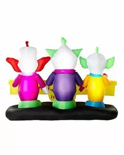 5.5 Ft Killer Klowns From Outer Space Inflatable -Halloween Store 01602234 c