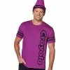 Vivid Violet Crayon Costume Kit - Crayola -Halloween Store 01602499 a