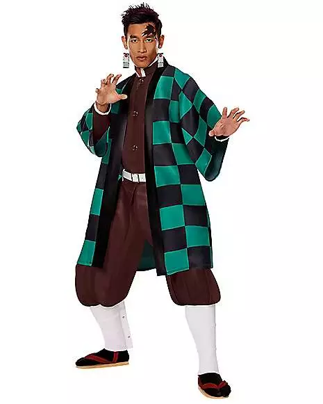 Adult Tanjiro Costume - Demon Slayer 3 Adult Tanjiro Costume - Demon Slayer