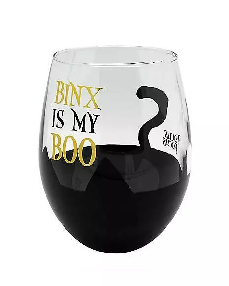 Binx Is My Boo Stemless Glass 22 Oz. - Hocus Pocus 3 Binx Is My Boo Stemless Glass 22 Oz. - Hocus Pocus