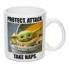 The Child Grogu Take Naps Coffee Mug 20 Oz. - The Mandalorian -Halloween Store 03627650 a
