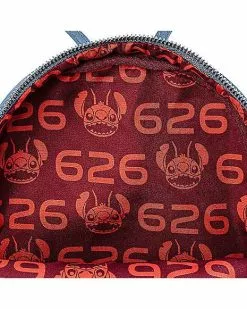Loungefly 626 Stitch Mini Backpack - Lilo & Stitch -Halloween Store 03844891 c