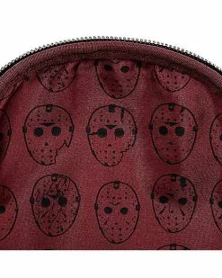 Loungefly Jason Voorhees Mask Mini Backpack - Friday The 13th 12 Loungefly Jason Voorhees Mask Mini Backpack - Friday The 13th -Halloween Store 03844925 e